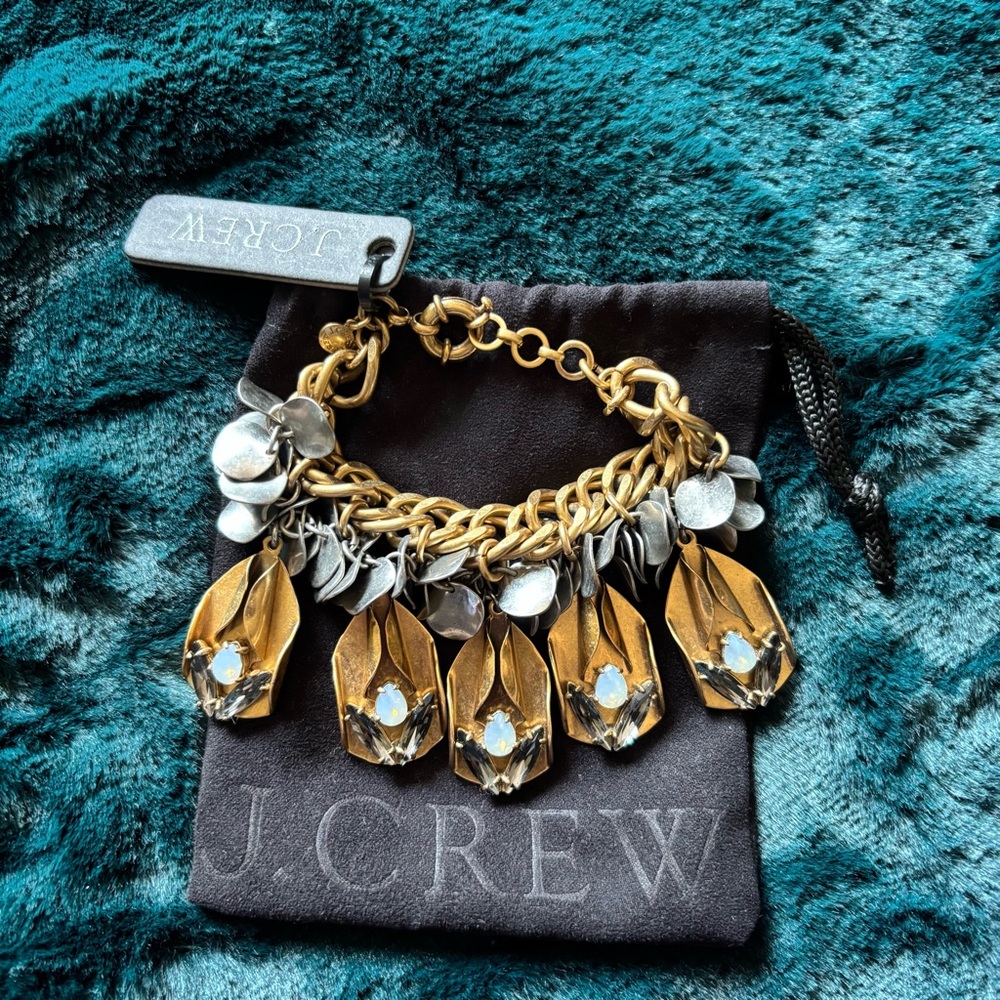 J.CREW Mixed Metal Bracelet